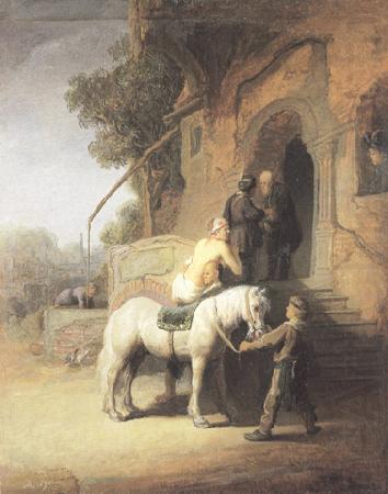 The good Samaritan (mk33), REMBRANDT Harmenszoon van Rijn